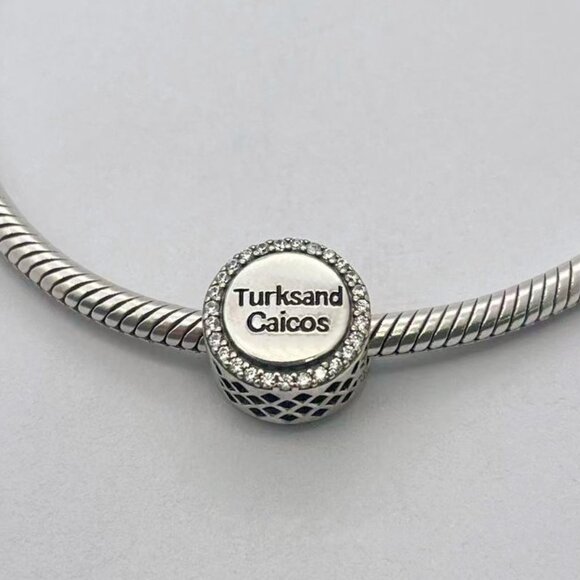 Pandora Turks and Caicos Dangle Charm Pendant - Picture 2 of 3